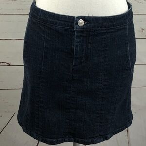 Helmut Lang Denim Mini Skirt 6